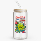 Банка с бамбуковой крышкой