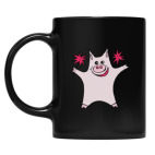 Кружка цветная UV-DTF