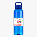 Прозрачная спортивная бутылка