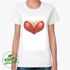 Женская футболка органик