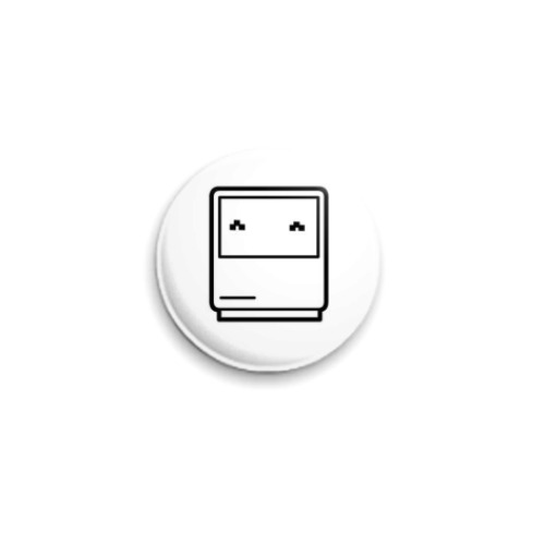 Значок 25мм с принтом  h2m