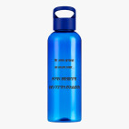 Прозрачная спортивная бутылка