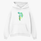 Толстовка худи оверсайз