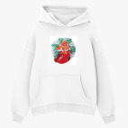 Толстовка худи оверсайз