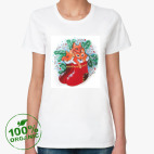 Женская футболка органик