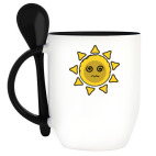 Кружка с ложкой