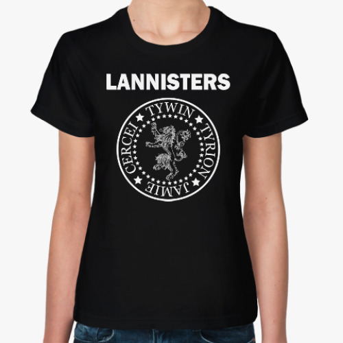Женская футболка Lannisters