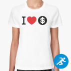 Женская спортивная футболка