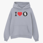 Толстовка худи оверсайз