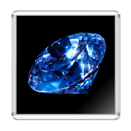 Магнит с принтом  Бриллиант