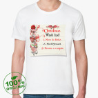 Мужская футболка органик