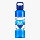 Прозрачная спортивная бутылка