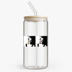 Банка с бамбуковой крышкой