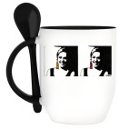 Кружка с ложкой