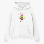 Толстовка худи оверсайз