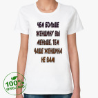 Женская футболка органик