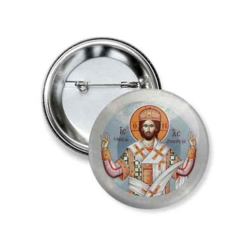 Значок 37мм с принтом  37 мм