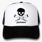 Кепка Trucker, черная Jackass