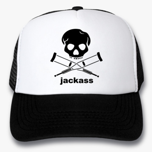 Кепка-тракер с принтом Jackass