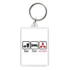 Брелок 5.7 x 4.1 см Mitsubishi