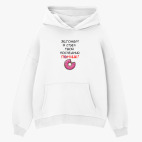 Толстовка худи оверсайз