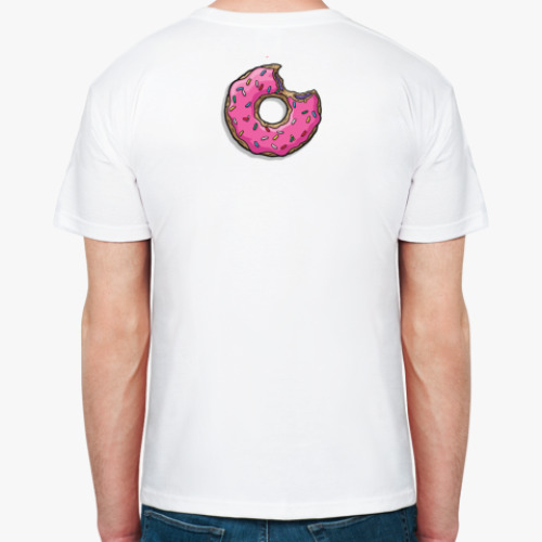 Футболка с принтом Пончик