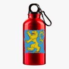 Металлическая бутылка 400 мл UV-DTF