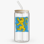 Банка с бамбуковой крышкой