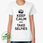 Женская футболка органик