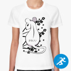 Женская спортивная футболка