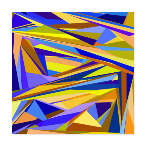 Виниловые наклейки с принтом Кандинский