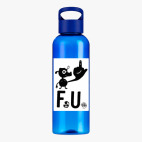 Прозрачная спортивная бутылка