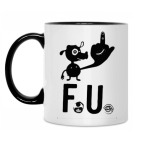 Кружка двухцветная