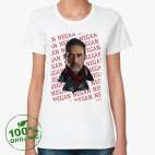 Женская футболка органик