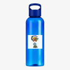 Прозрачная спортивная бутылка