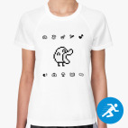 Женская спортивная футболка