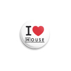 I heart House  25 мм