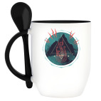 Кружка с ложкой