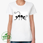 Женская футболка органик