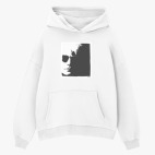 Толстовка худи оверсайз