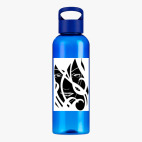 Прозрачная спортивная бутылка