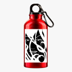 Металлическая бутылка 400 мл UV-DTF