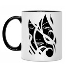 Кружка двухцветная