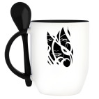 Кружка с ложкой