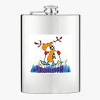 Фляжка стальная