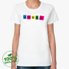 Женская футболка органик