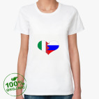 Женская футболка органик