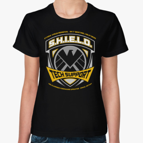 Женская футболка S.H.I.E.L.D.