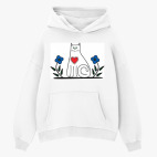 Толстовка худи оверсайз