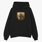 Толстовка худи оверсайз